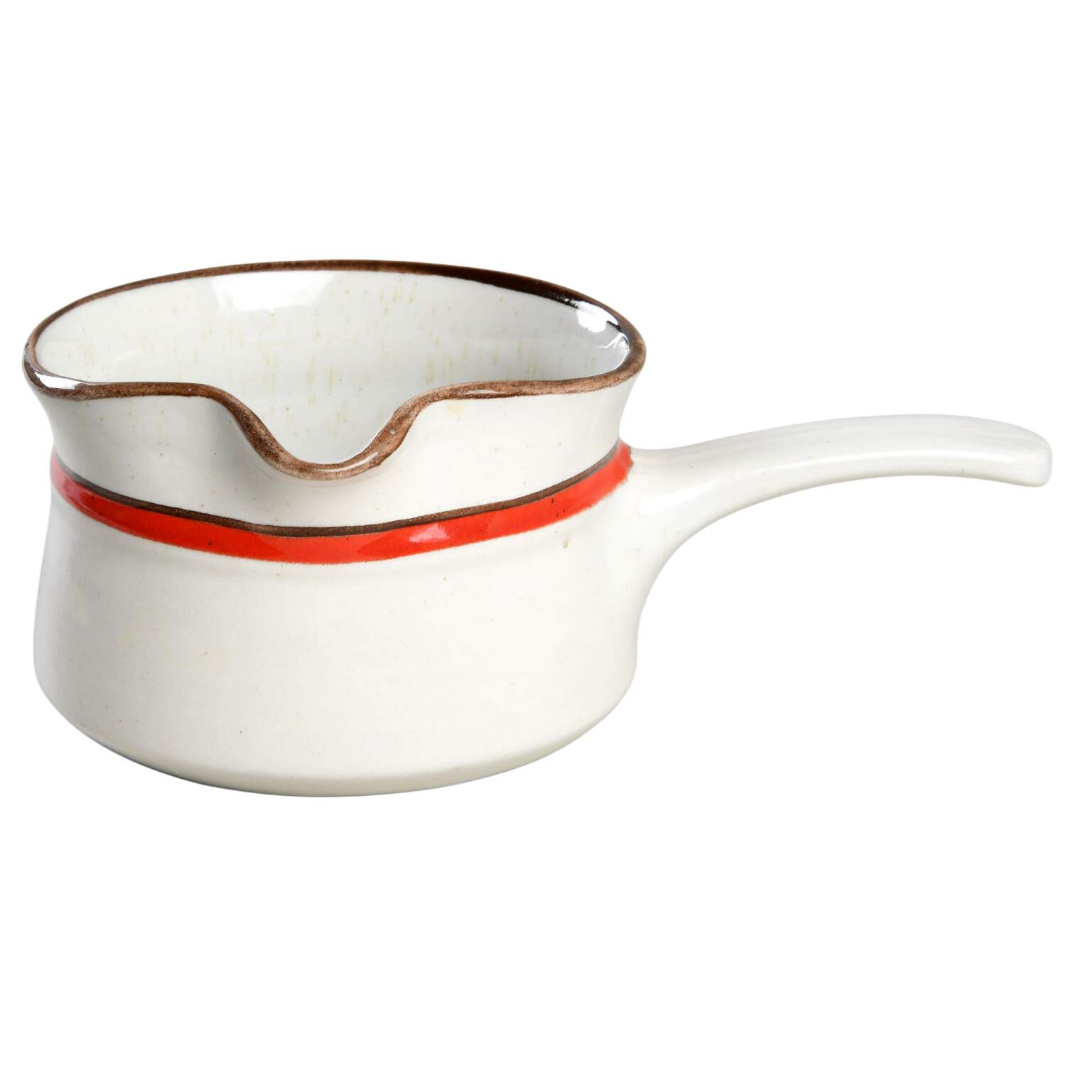 Primary Red Gravy Boat by Metlox - Poppytrail - Vernon-1