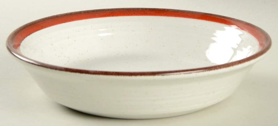 Primary Red Coupe Soup Bowl by Metlox - Poppytrail - Vernon-1