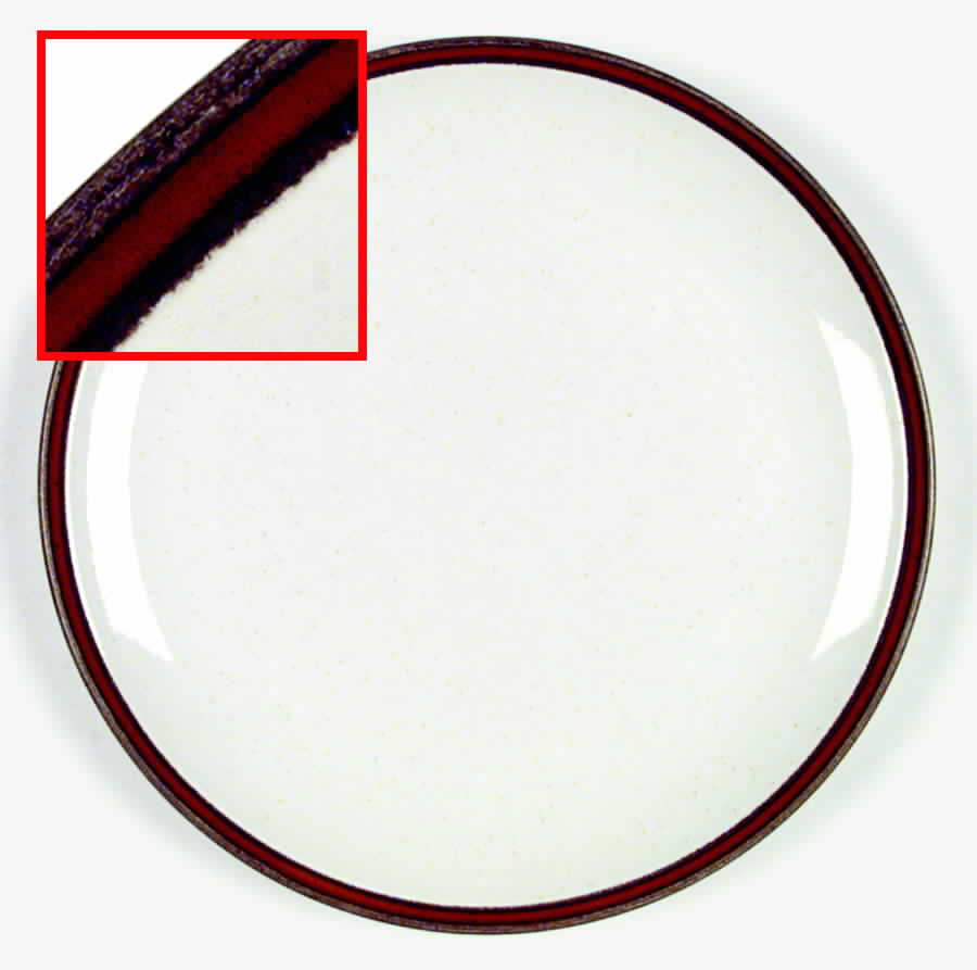 Primary Red Dinner Plate by Metlox - Poppytrail - Vernon-1