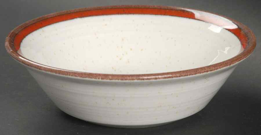 Primary Red Coupe Cereal Bowl by Metlox - Poppytrail - Vernon-1