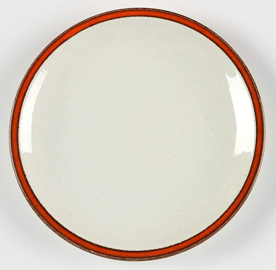 Primary Red Salad Plate by Metlox - Poppytrail - Vernon-1