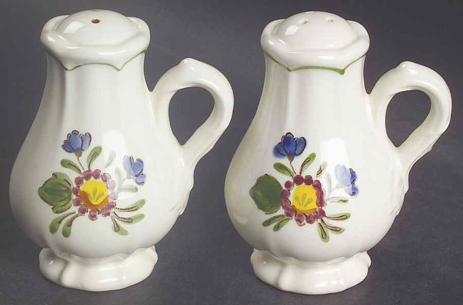 Quail Ridge Salt & Pepper Set by Metlox - Poppytrail - Vernon-1