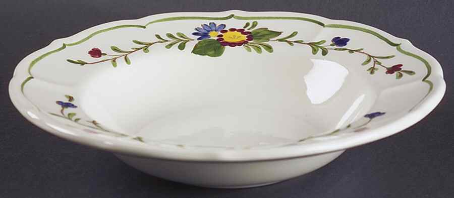 Quail Ridge Rim Soup Bowl by Metlox - Poppytrail - Vernon-1