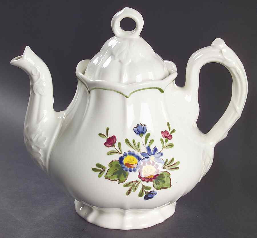 Quail Ridge Teapot & Lid by Metlox - Poppytrail - Vernon-1