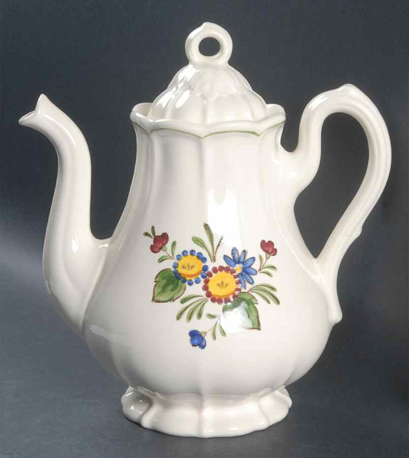Quail Ridge Coffee Pot & Lid by Metlox - Poppytrail - Vernon-1