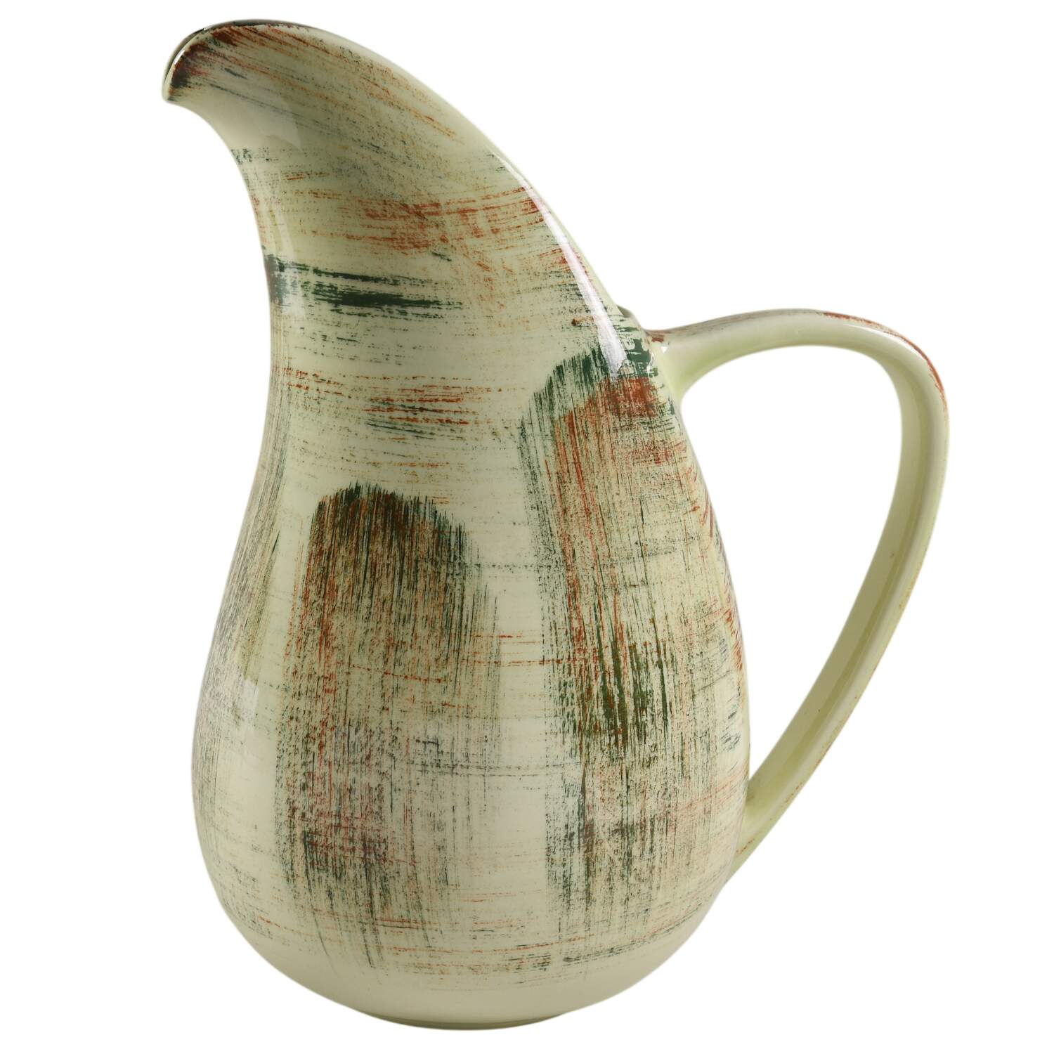 Raffia 64 Oz Jug by Metlox - Poppytrail - Vernon-1