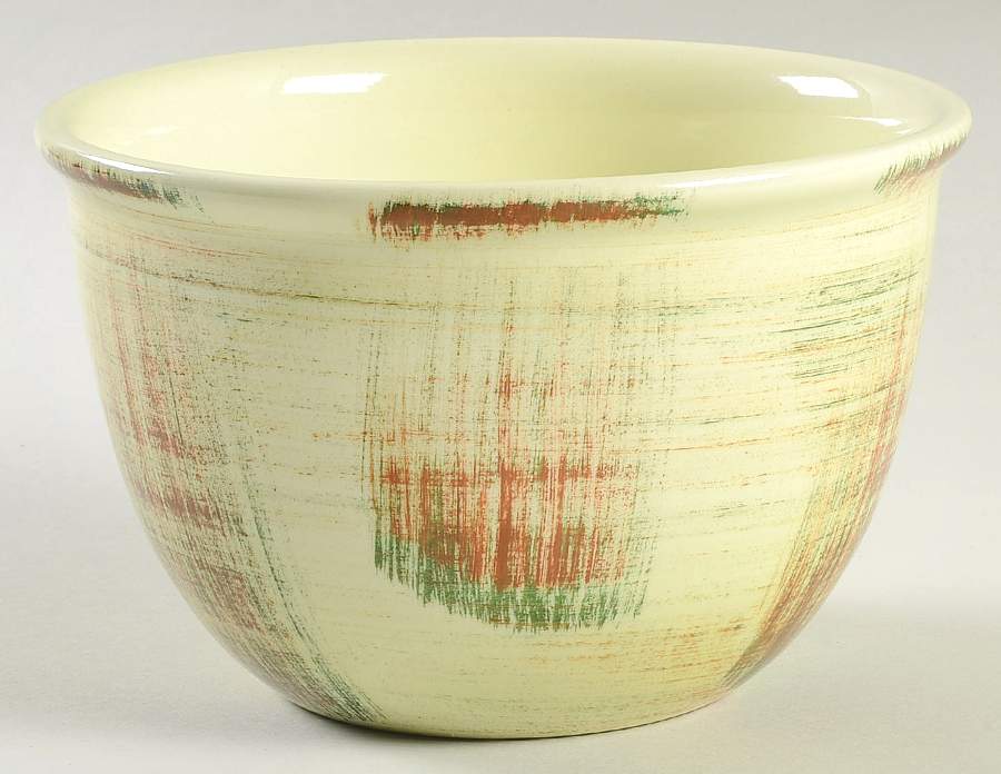 Raffia 7" Mixing Bowl by Metlox - Poppytrail - Vernon-1