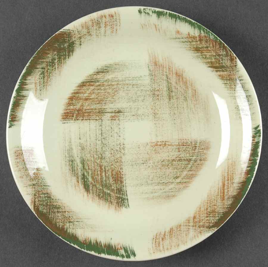 Raffia Bread & Butter Plate by Metlox - Poppytrail - Vernon-1