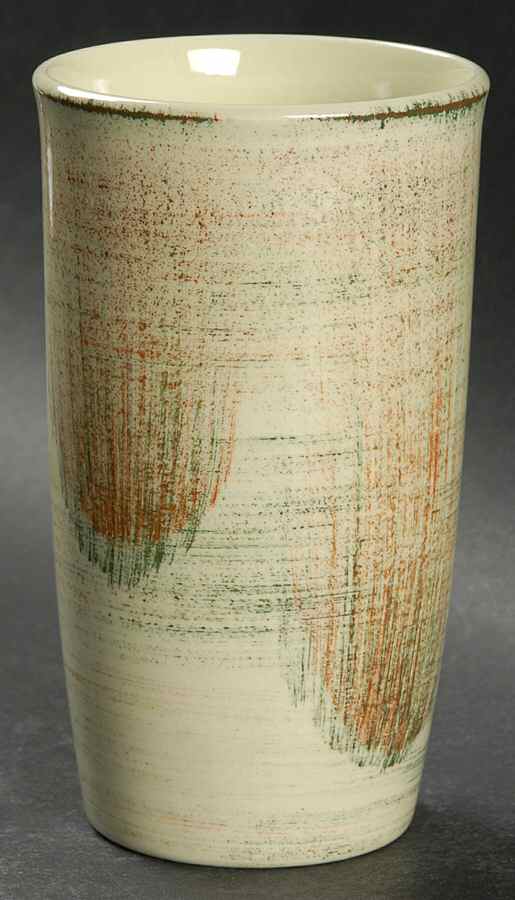 Raffia Tall China Tumbler by Metlox - Poppytrail - Vernon-1