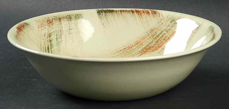 Raffia 7" Round Vegetable Bowl by Metlox - Poppytrail - Vernon-1