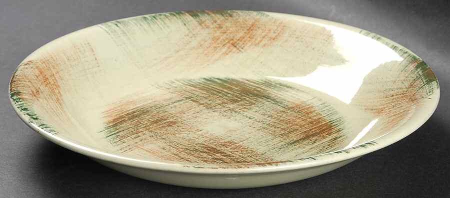 Raffia Coupe Soup Bowl by Metlox - Poppytrail - Vernon-1