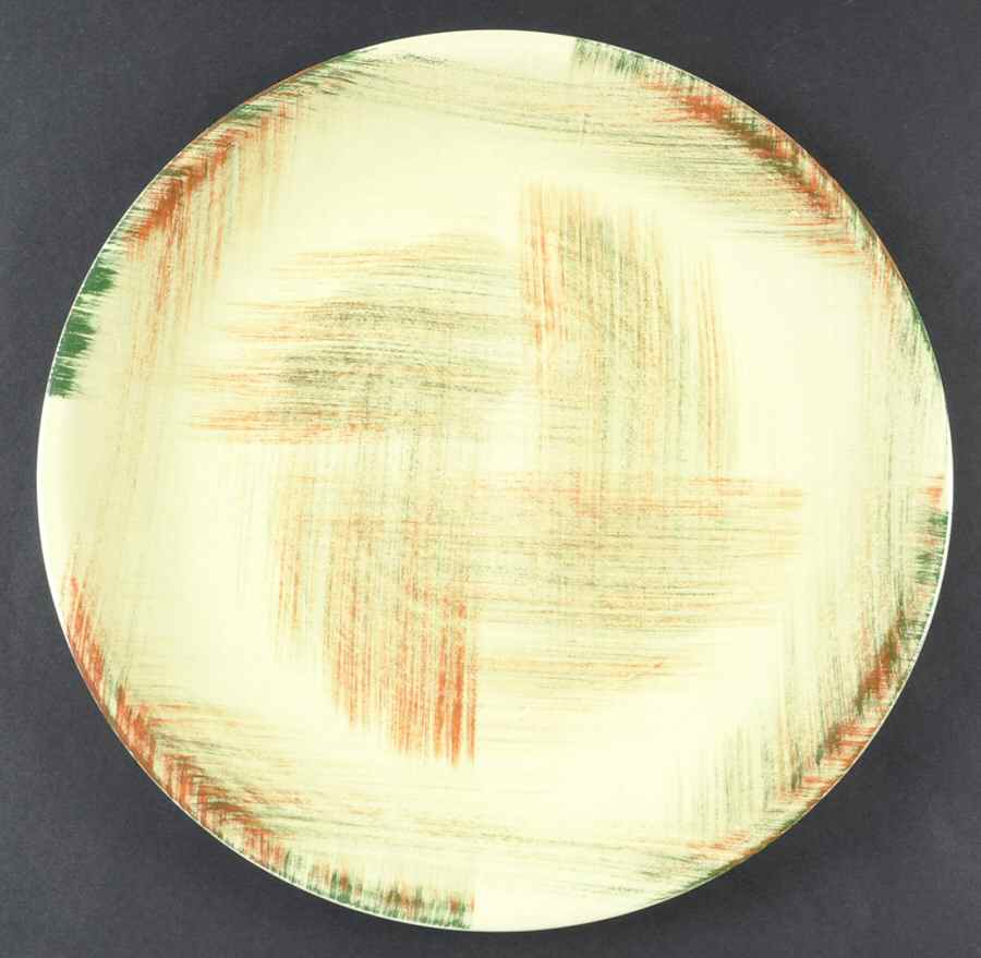Raffia 13" Chop Plate (Round Platter) by Metlox - Poppytrail - Vernon-1