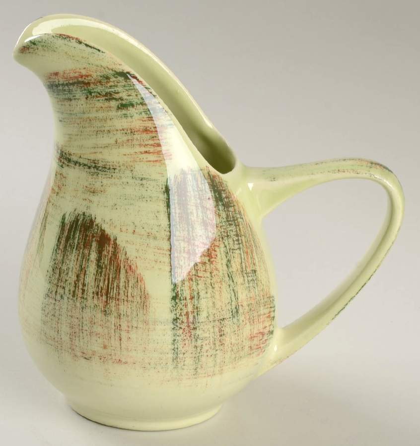 Raffia 8 Oz Pitcher by Metlox - Poppytrail - Vernon-1