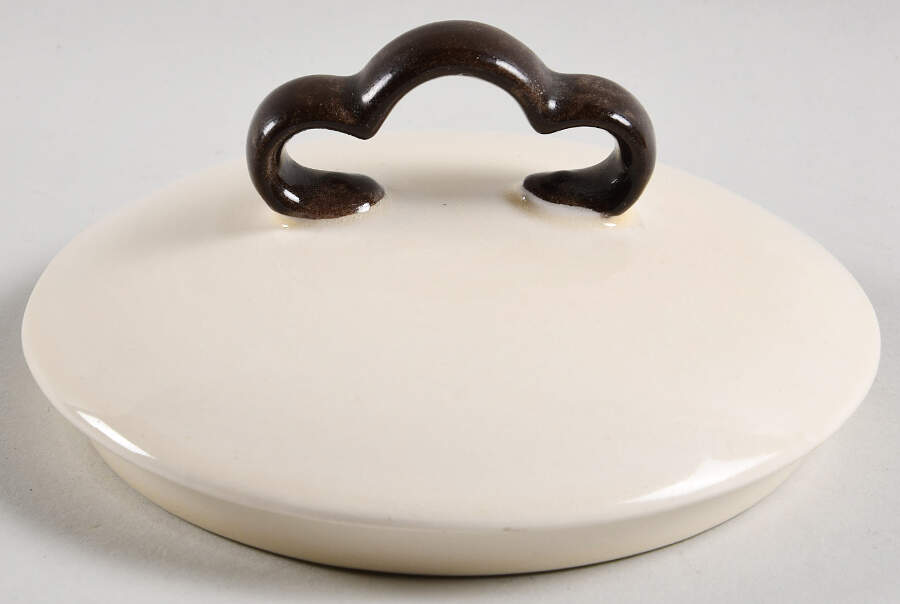 Red Rooster Lid for Kettle Casserole by Metlox - Poppytrail - Vernon-1