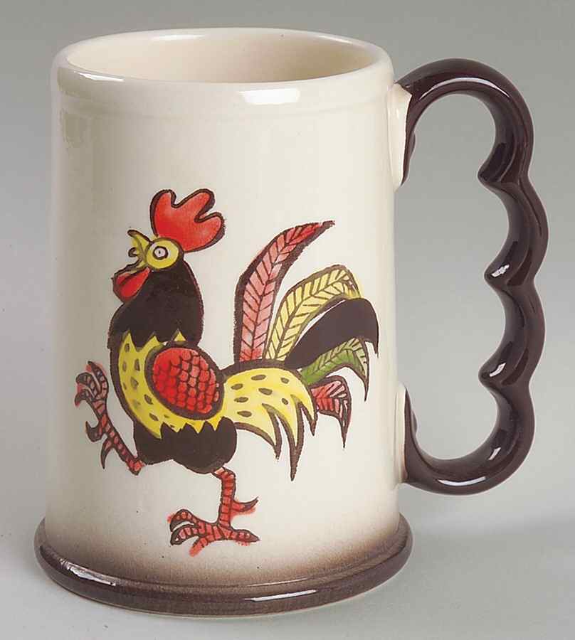 Red Rooster Grandmug by Metlox - Poppytrail - Vernon-1