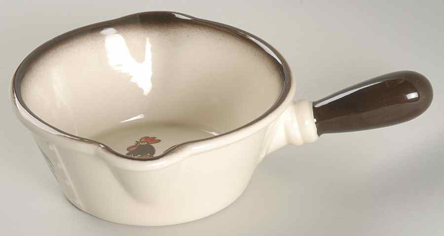 Red Rooster Gravy Boat by Metlox - Poppytrail - Vernon-1