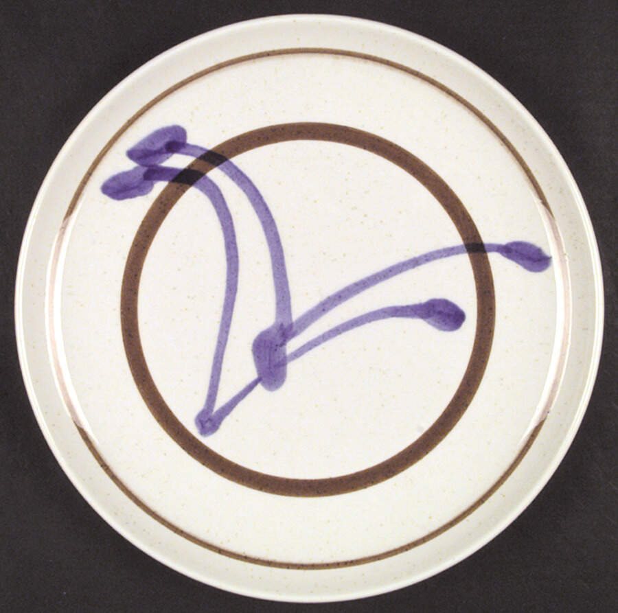 Rhythm Dinner Plate by Metlox - Poppytrail - Vernon-1