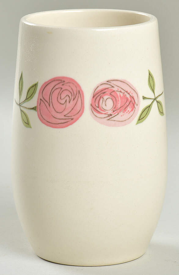 Rose A Day 12 Oz Tumbler by Metlox - Poppytrail - Vernon-1