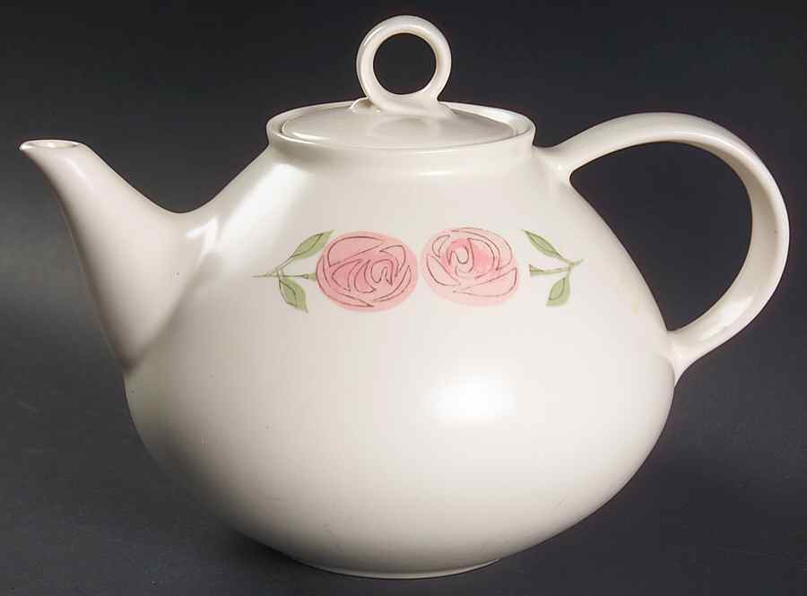 Rose A Day Teapot & Lid by Metlox - Poppytrail - Vernon-1