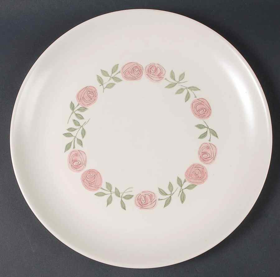 Rose A Day 13" Chop Plate (Round Platter) by Metlox - Poppytrail - Vernon-1