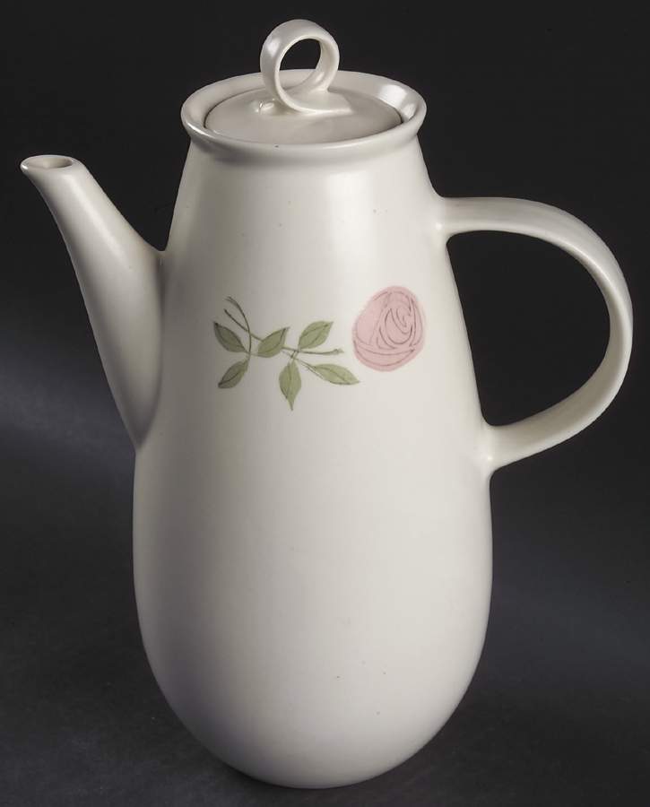 Rose A Day Coffee Pot & Lid by Metlox - Poppytrail - Vernon-1
