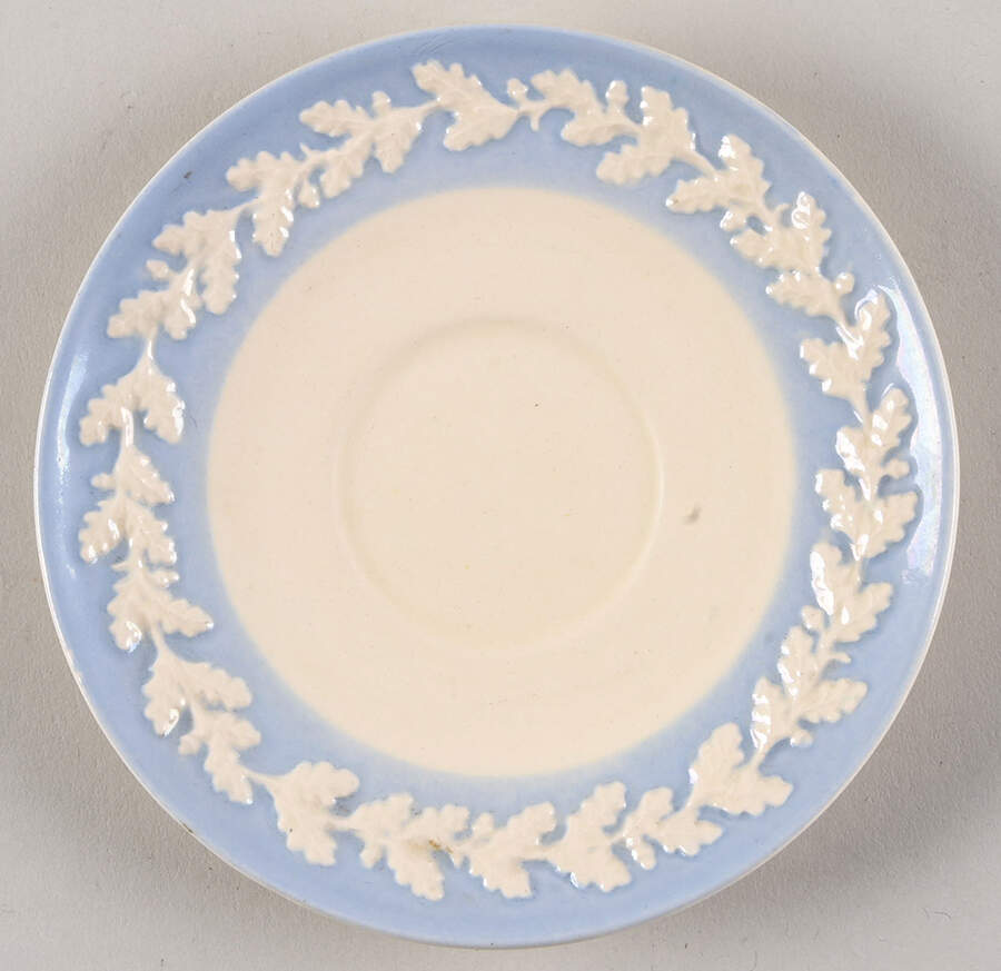 Royal Oak Blue Saucer by Metlox - Poppytrail - Vernon-1