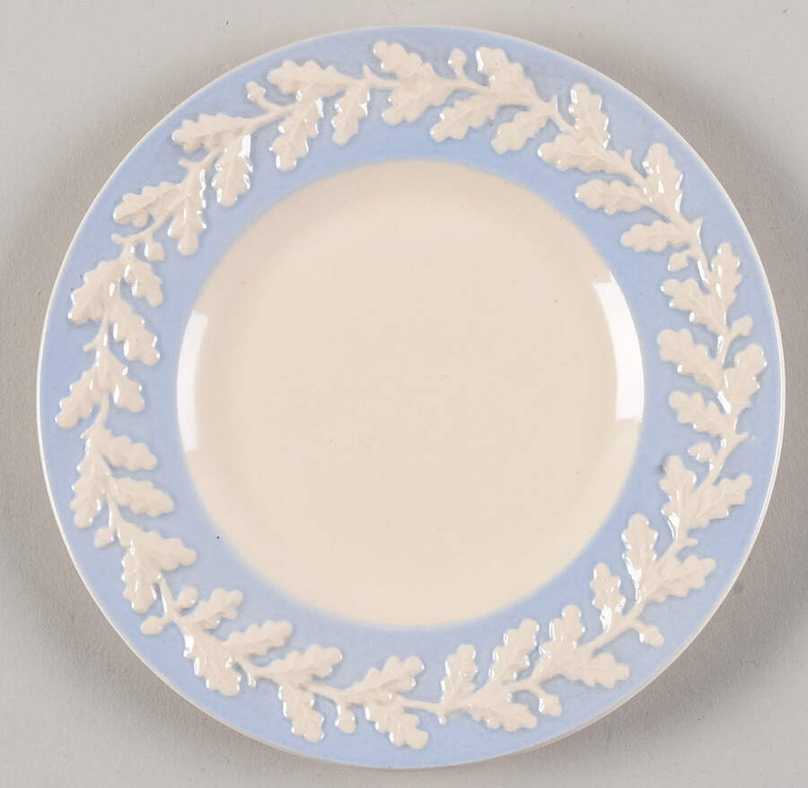 Royal Oak Blue Bread & Butter Plate by Metlox - Poppytrail - Vernon-1