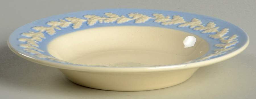 Royal Oak Blue Rim Fruit/Dessert (Sauce) Bowl by Metlox - Poppytrail - Vernon-1