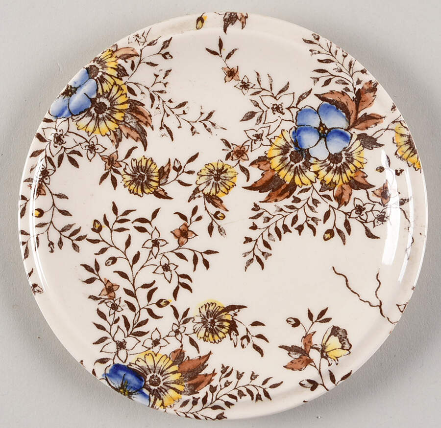 Santa Barbara Bread & Butter Plate by Metlox - Poppytrail - Vernon-1
