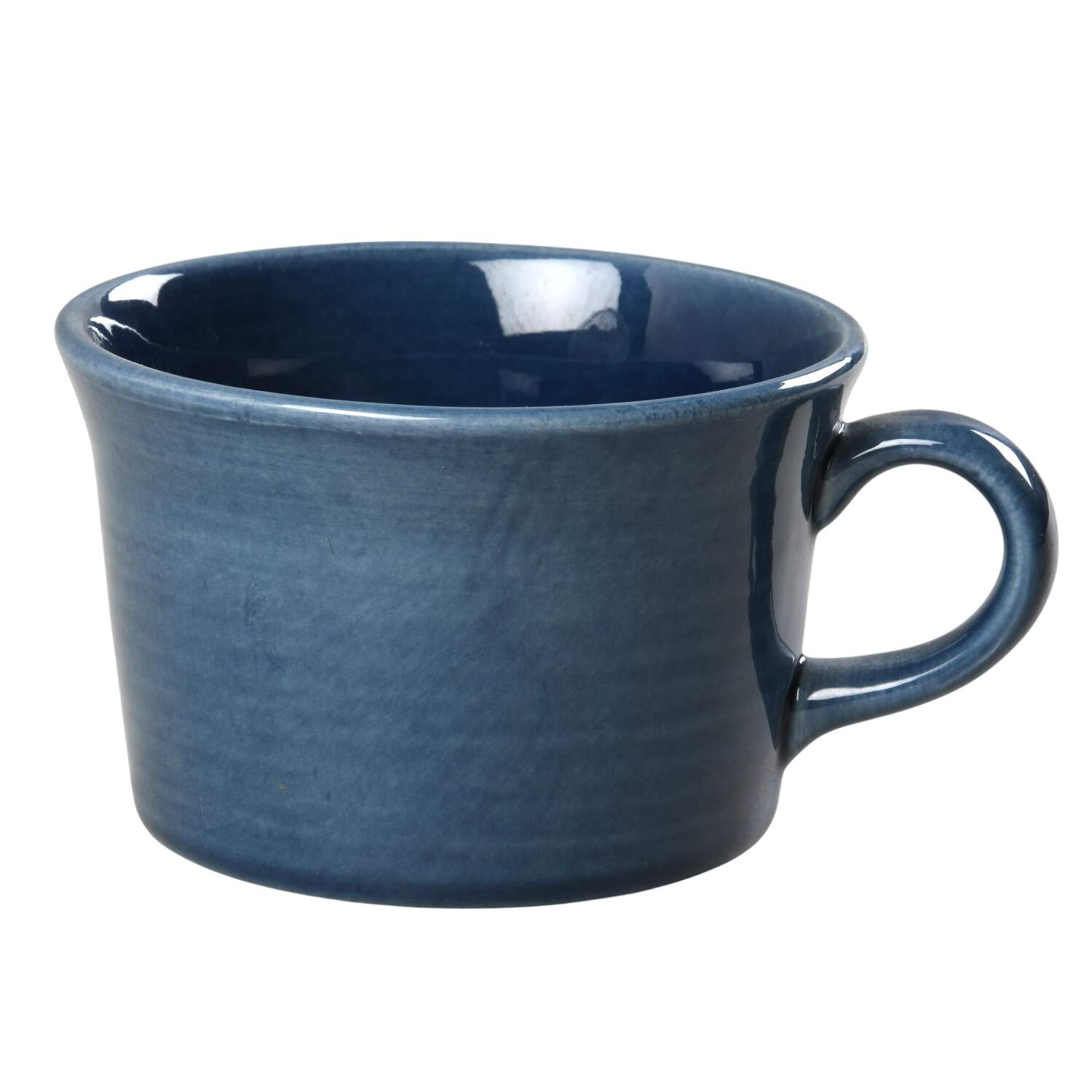 San Clemente Laguna Blue Flat Cup by Metlox - Poppytrail - Vernon-1