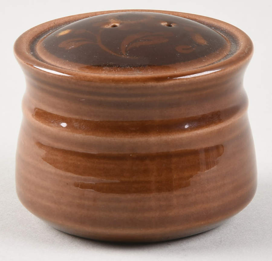 San Clemente Hacienda La Casa Brown Salt Shaker by Metlox - Poppytrail - Vernon-1