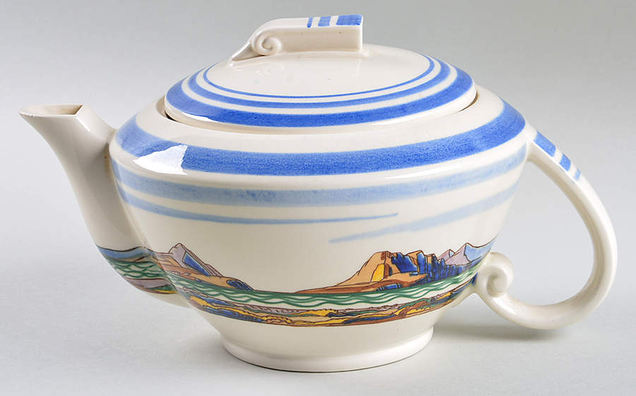 Salamina Teapot & Lid by Metlox - Poppytrail - Vernon-1