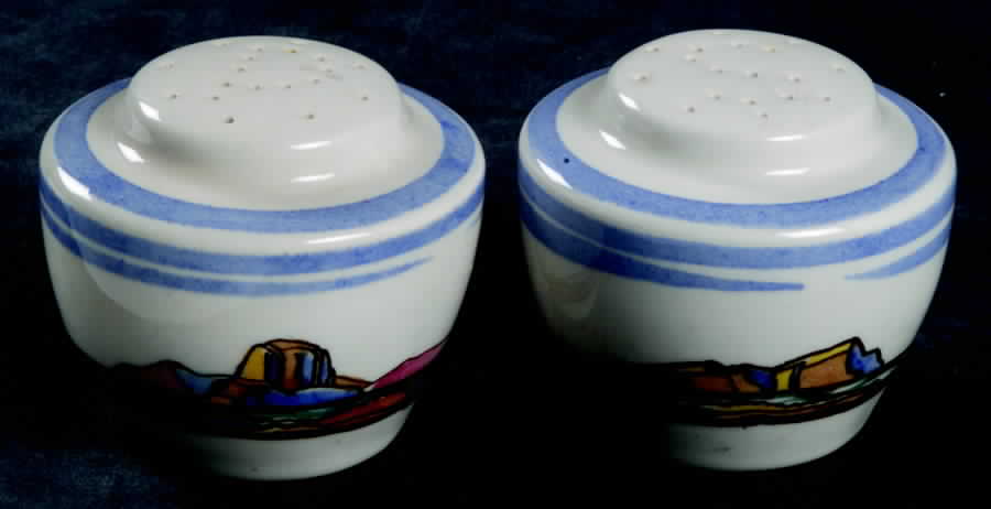 Salamina Salt & Pepper Set by Metlox - Poppytrail - Vernon-1