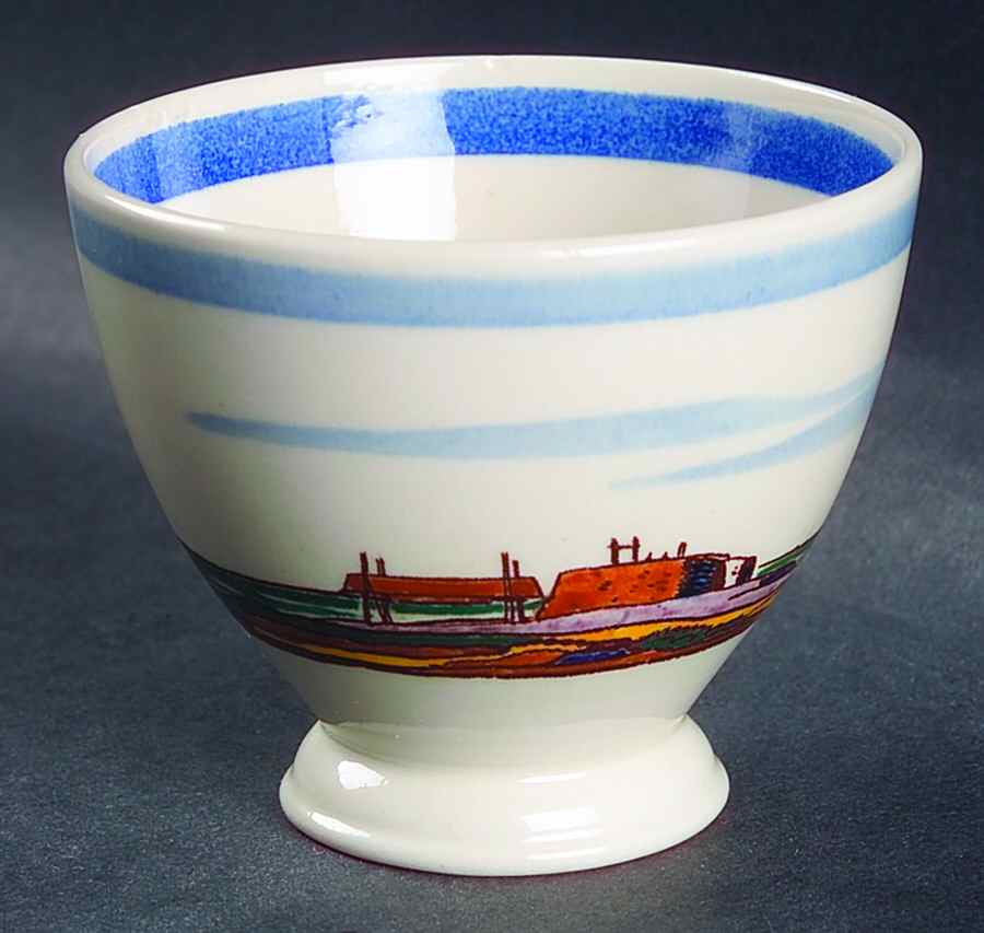Salamina Single Egg Cup by Metlox - Poppytrail - Vernon-1