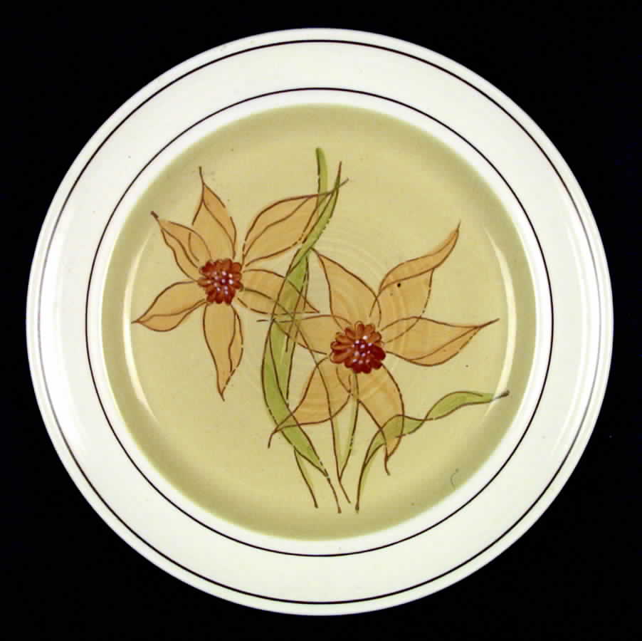 Sandflower Dinner Plate by Metlox - Poppytrail - Vernon-1