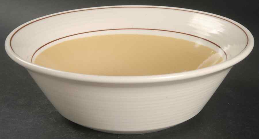 Sandflower 8" Round Vegetable Bowl by Metlox - Poppytrail - Vernon-1
