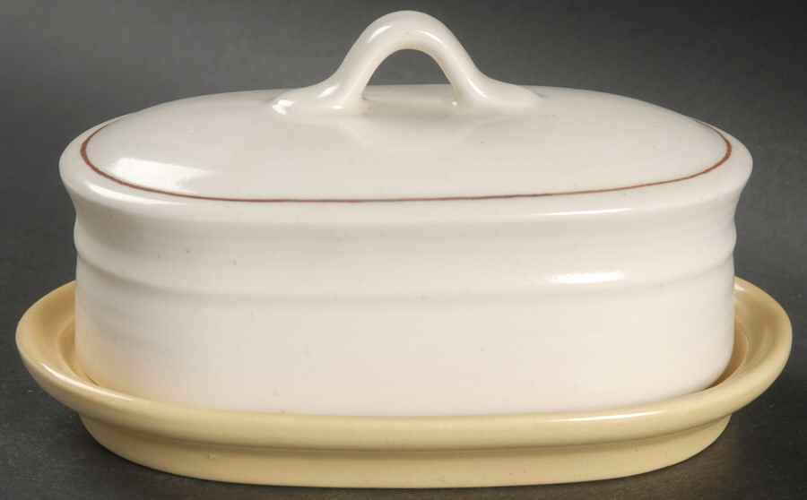 Sandflower 1/4 Lb Covered Butter by Metlox - Poppytrail - Vernon-1