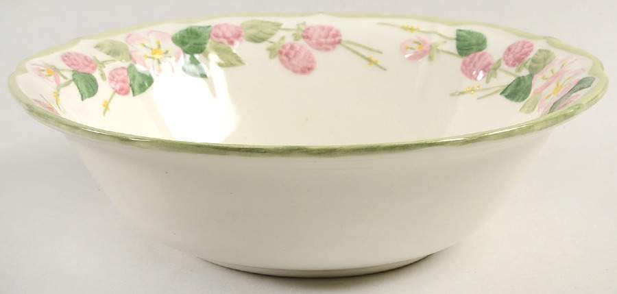 Sculptured Berry 9" Round Vegetable Bowl by Metlox - Poppytrail - Vernon-1