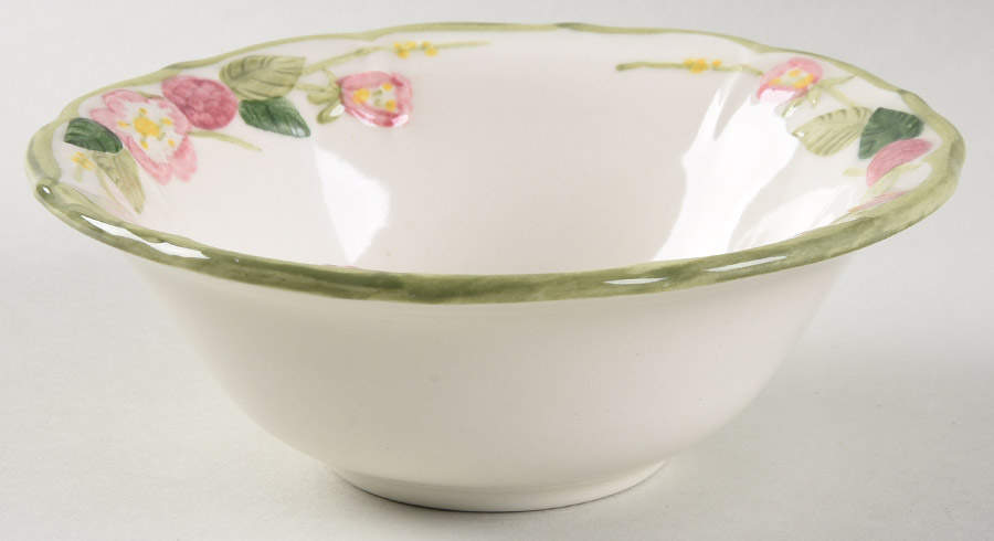 Sculptured Berry Rim Cereal Bowl by Metlox - Poppytrail - Vernon-1