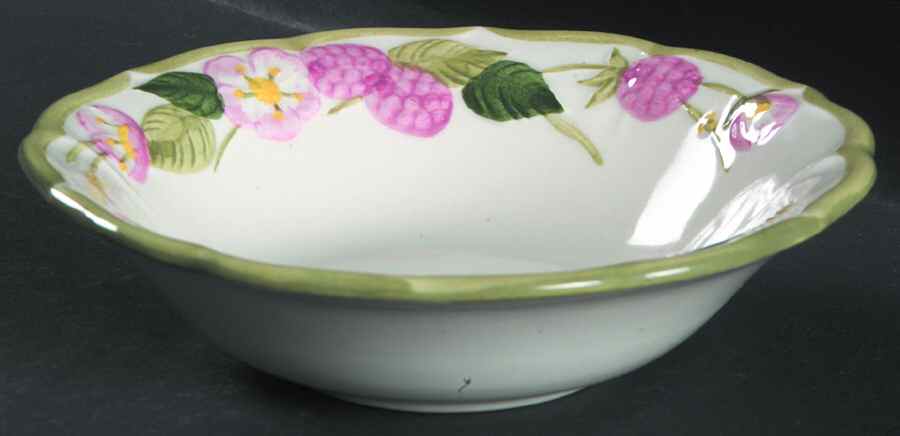 Sculptured Berry Fruit/Dessert (Sauce) Bowl by Metlox - Poppytrail - Vernon-1