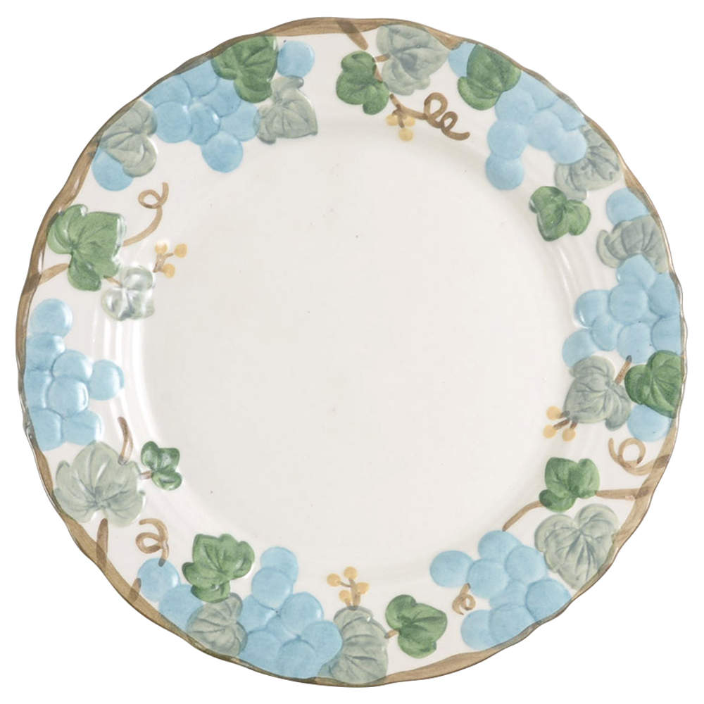 Sculptured Grape Dinner Plate by Metlox - Poppytrail - Vernon-1