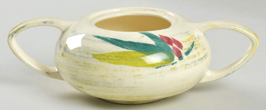 Shadow Leaf Sugar Bowl No Lid by Metlox - Poppytrail - Vernon-1