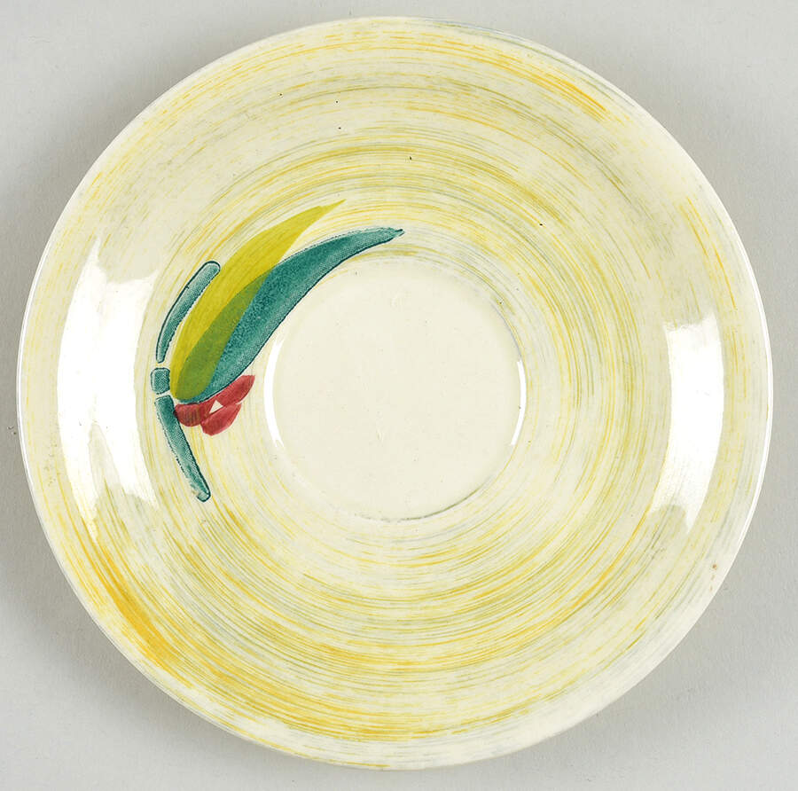 Shadow Leaf Saucer by Metlox - Poppytrail - Vernon-1