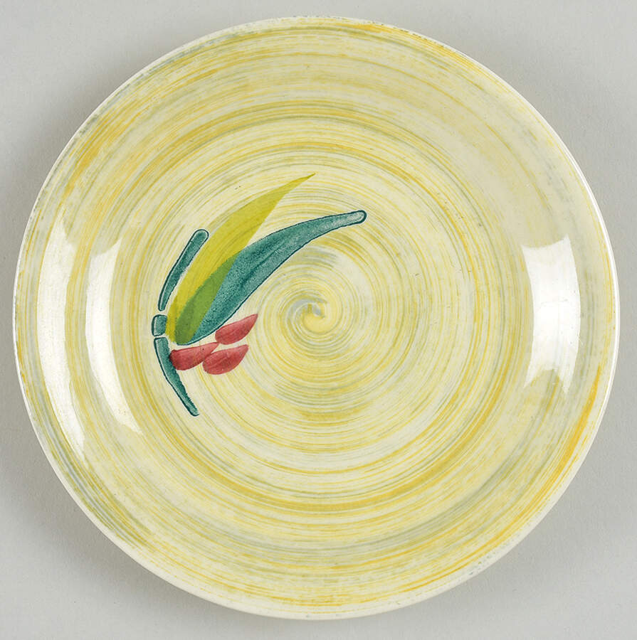 Shadow Leaf Bread & Butter Plate by Metlox - Poppytrail - Vernon-1