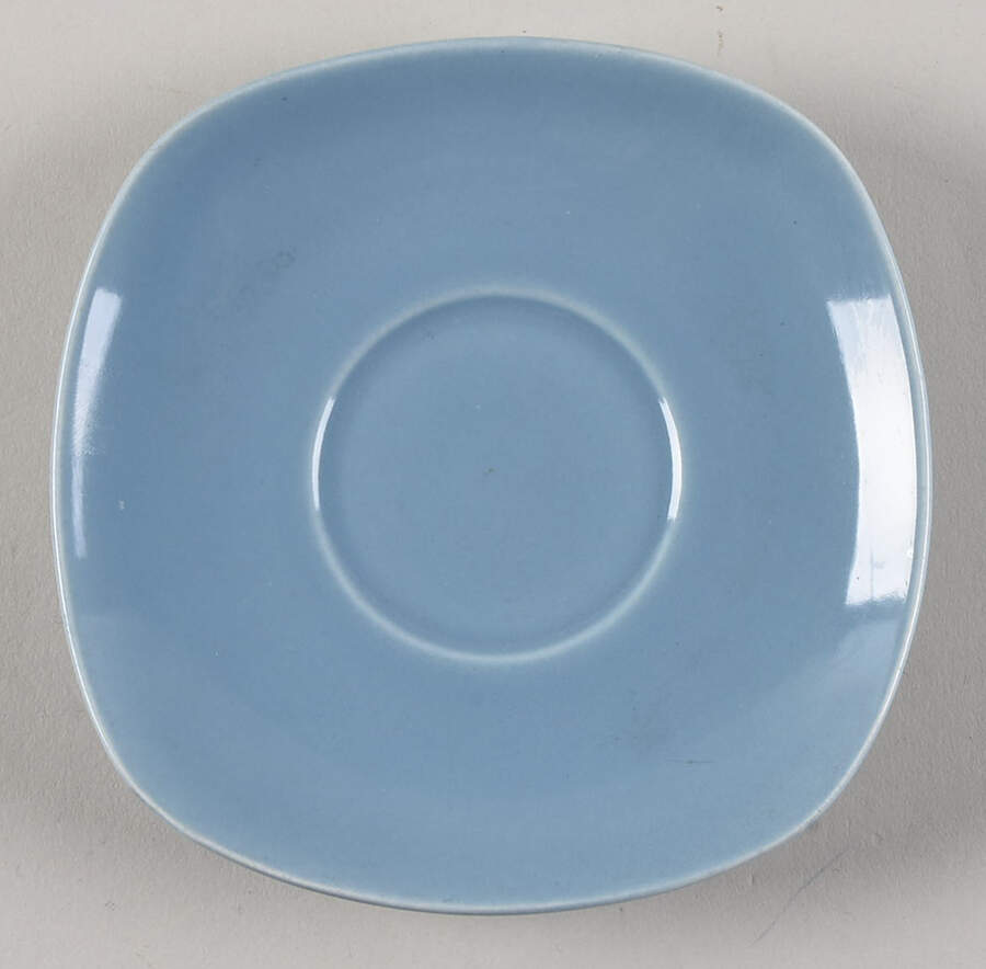 Shoreline Horizon Blue Saucer by Metlox - Poppytrail - Vernon-1