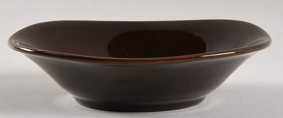 Shoreline Brown Fruit/Dessert (Sauce) Bowl by Metlox - Poppytrail - Vernon-1