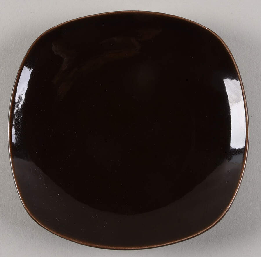 Shoreline Brown Bread & Butter Plate by Metlox - Poppytrail - Vernon-1
