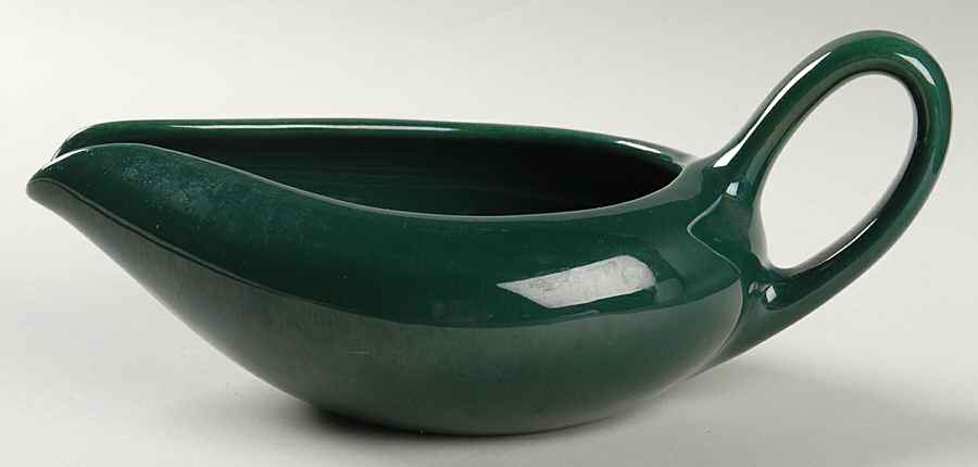 Shoreline Green Gravy Boat by Metlox - Poppytrail - Vernon-1