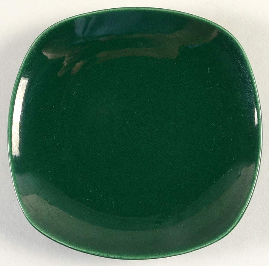 Shoreline Green Bread & Butter Plate by Metlox - Poppytrail - Vernon-1