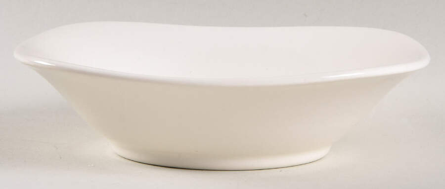 Shoreline White Fruit/Dessert (Sauce) Bowl by Metlox - Poppytrail - Vernon-1